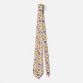 Niedliche Flora Wiadow Pattern Neck Tie Krawatte (Vorderseite)