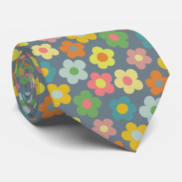 Niedliche Flora Wiadow Pattern Neck Tie Krawatte