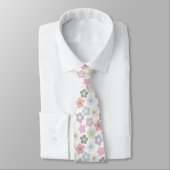 Niedliche Flora Wiadow Pattern Neck Tie Krawatte (Gebunden)