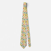 Niedliche Flora Wiadow Pattern Neck Tie Krawatte (Vorderseite)
