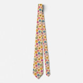 Niedliche Flora Wiadow Pattern Neck Tie Krawatte (Vorderseite)
