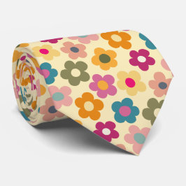 Niedliche Flora Wiadow Pattern Neck Tie Krawatte