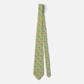 Niedliche Flora Wiadow Pattern Neck Tie Krawatte (Vorderseite)