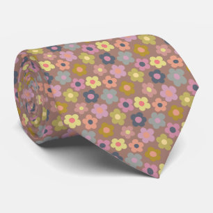 Niedliche Flora Wiadow Pattern Neck Tie Krawatte