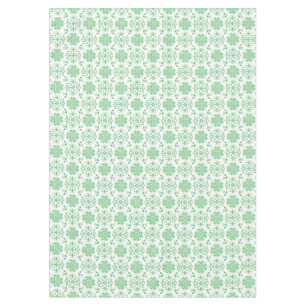 Niedliche florale Damask Stylie Muster grün und we Tischdecke
