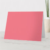 Niedliche florale Landtiere geklappt Dankeschön Ka Dankeskarte (Rückseite)