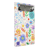 Niedliche florale Mini-Zwischenablage Mini Klemmbrett (Schrägansicht)
