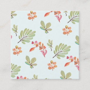 Niedliche florale Muster-MOMY-Calling Card Telefonnummerkarte