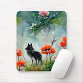 Niedliche florenfreie Wildtiermaus Mousepad (Mit Mouse)