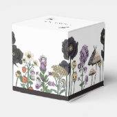 Niedliche Flüchtige Blick-a-Boo Ghost Halloween Ki Geschenkschachtel (Rückseite)