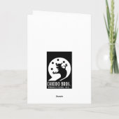 Niedliche Flusspferd-Karte Karte (Rückseite)