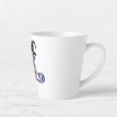 Niedliche Flying Hexenkatze | Zeit zum Fliegen Milchtasse (Rechts)