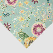 Niedliche Folklorefarben Original Goldenes Design Seidenpapier (Ausschnitt)