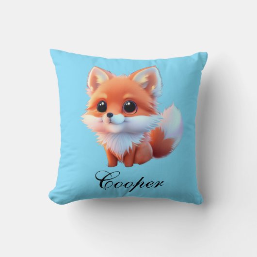 Niedliche Forest Forest-Liebhaber Kissen (Vorderseite)