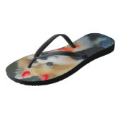 Niedliche Foto-Flip-Flops für benutzerdefinierte S Badesandalen (Schrägansicht)