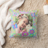 Niedliche Foto-Grenze Kissen (Decke)