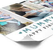 Niedliche FotoCollage "Mummy & Me" | Mutter Fotodruck (Ecke)