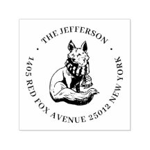 Niedliche Fox Animal Cartoon Individuelle Name Rüc