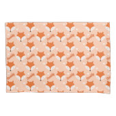 Niedliche Fox-Face-Kids Name Monogramm Tier Kissenbezug (Vorderseite)