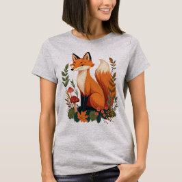 Niedliche Fox-Kernästhesie T-Shirt