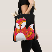 Niedliche Fox-Tasche Tasche (Von Nahem)