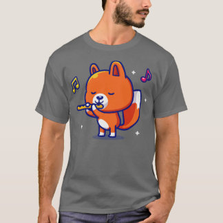 Niedliche Fox-Wiedergabe T-Shirt