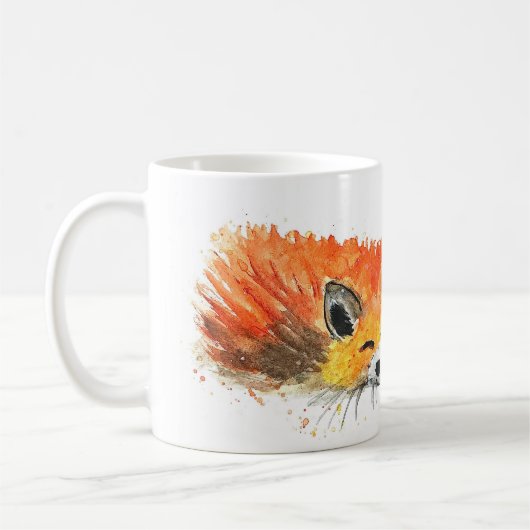 Niedliche Foxtierwälder Kaffeetasse (Links)