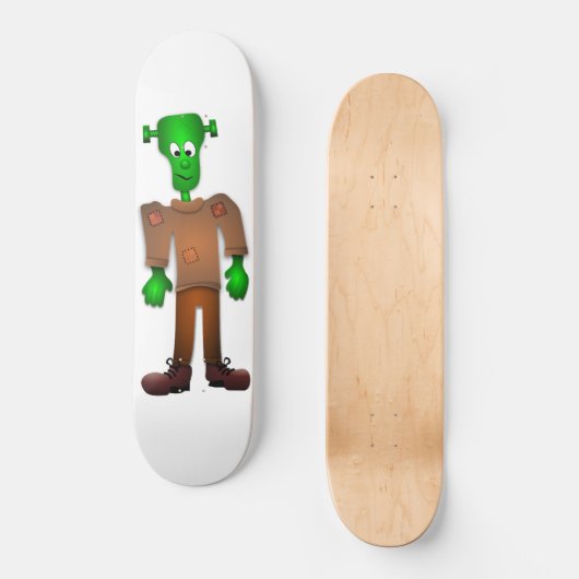 Niedliche Frankenstein Design Skateboard (Vorderseite)