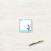 Niedliche französische Bulldog-Post-It-It-Notes Post-it Klebezettel (Auf Schreibtisch)