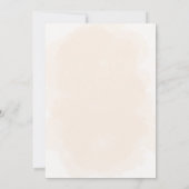 Niedliche französische Bulldog Puppy Pink Blanket  Einladung (Rückseite)