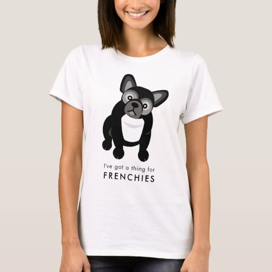 Niedliche französische Bulldogge T-Shirt