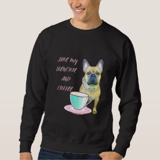 Niedliche französische Liebe mein Französisch und  Sweatshirt