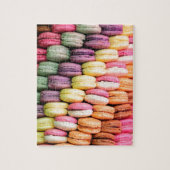 Niedliche französische Macaron-Cookies Puzzle (Vertikal)