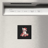 Niedliche Französische Weihnachtsmannmütze Funny C Magnet (In Situ (Geschirrspüler))