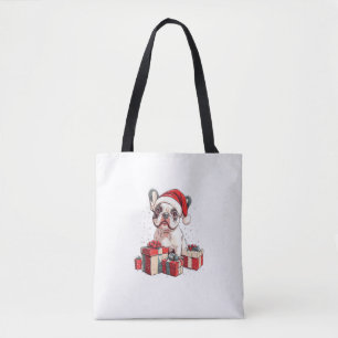 Niedliche Französische Weihnachtsmannmütze Funny C Tasche