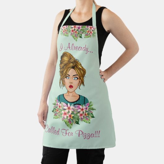 Niedliche Frauen-Medium für Schürze (InSitu)