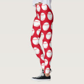 Niedliche Frauensportarten im Baseball Leggings (Links)