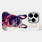 Niedliche Frenchie Custom iPhone / iPad Gehäuse Case-Mate iPhone Hülle (Rückseite (Horizontal))