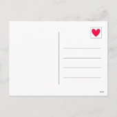 Niedliche Freude und Liebe Ha-Pea Weihnachten (Rückseite)