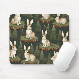 Niedliche Freudenzwiebeln im Hintergrund Mousepad