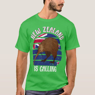 Niedliche Freunde von Kiwi Bird New Zealandravel T-Shirt