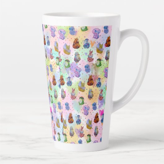 Niedliche Freunde von Tieren Tasse (Rechts)