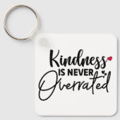 Niedliche Freundlichkeit wird überbewertet Schlüsselanhänger (Vorderseite)