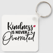 Niedliche Freundlichkeit wird überbewertet Schlüsselanhänger (Rückseite)