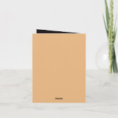 Niedliche Freundschaft hinzufügen Karte (Rückseite)