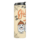 Niedliche Freundschaftsgeister Thermosbecher (Nach links gedreht)