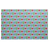 Niedliche FriedensLiebe-Sozialarbeit Stoff (Fat Quarter (45,7 x 55,9 cm))