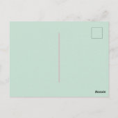 Niedliche Friend-Chip-Cookies Postkarte (Rückseite)