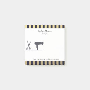 Niedliche Friseur-Verabredung Posten-it® Post-it Klebezettel