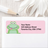 Niedliche Frog-Adressetiketten (Insitu)